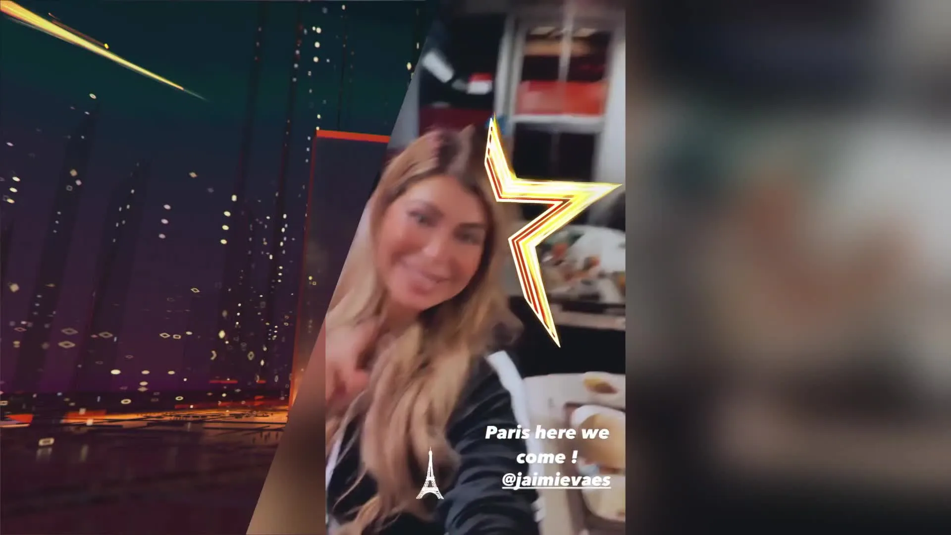 Estelle en Jaimie samen naar Frankrijk