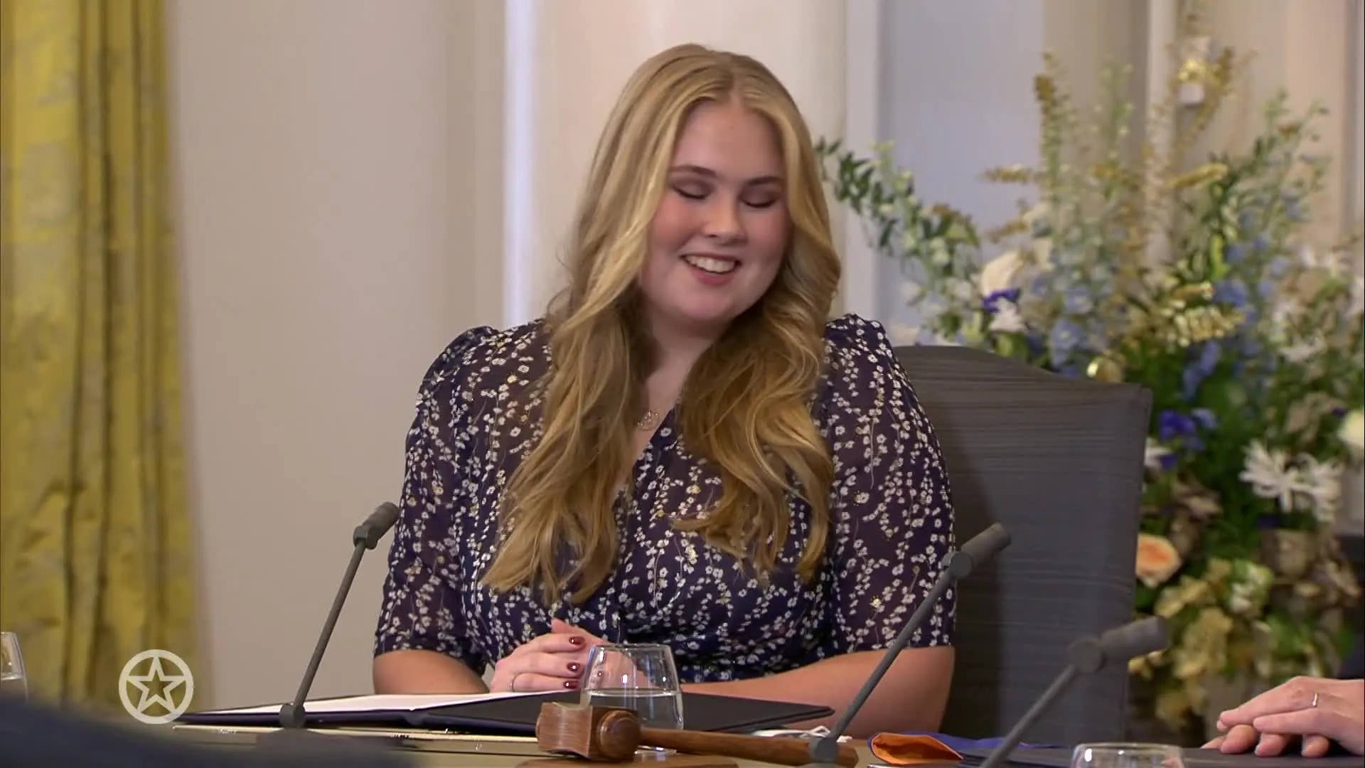 Prinses Amalia aanwezig op Prinsjesdag