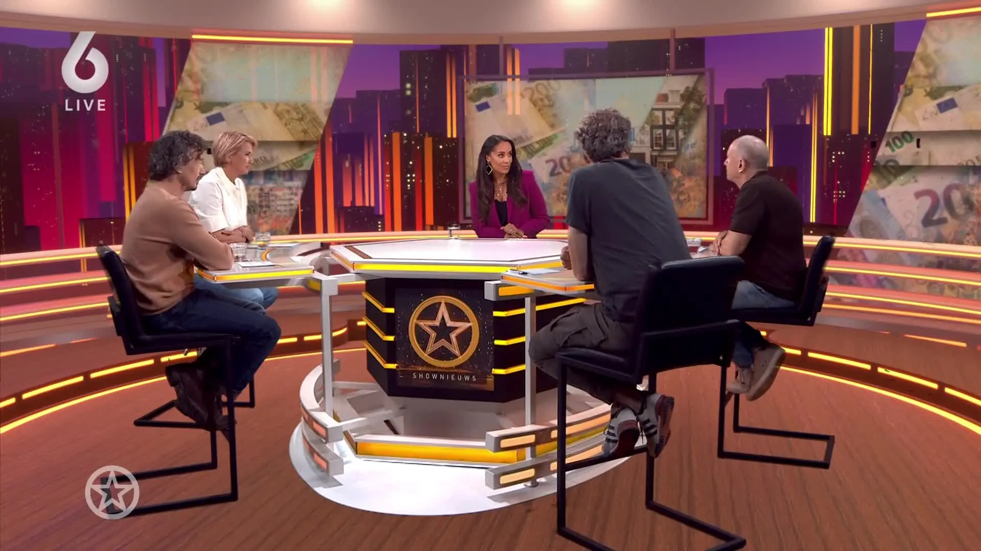 Boze BN'ers na aankondiging 'Celebrity Tour' in Den Haag