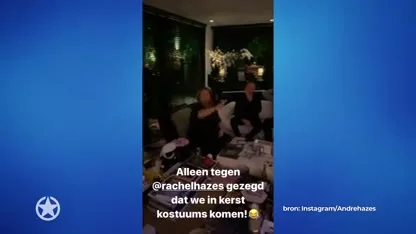 Rachel Hazes brengt kerst door met André en Bridget