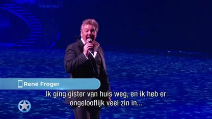 René Froger breekt noodgedwongen optreden af