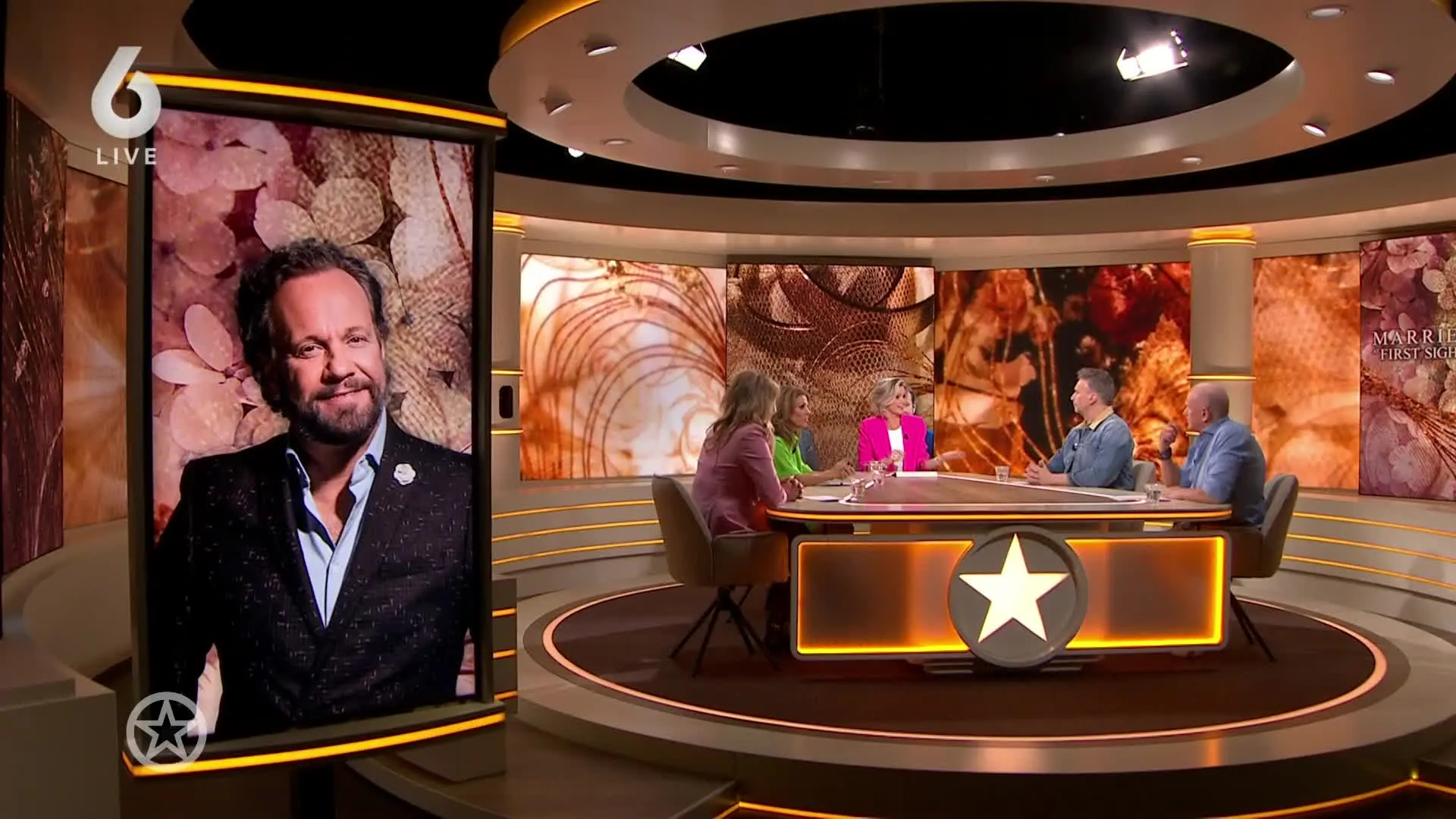 Shownieuws-tafel over exit MAFS-expert Patrick