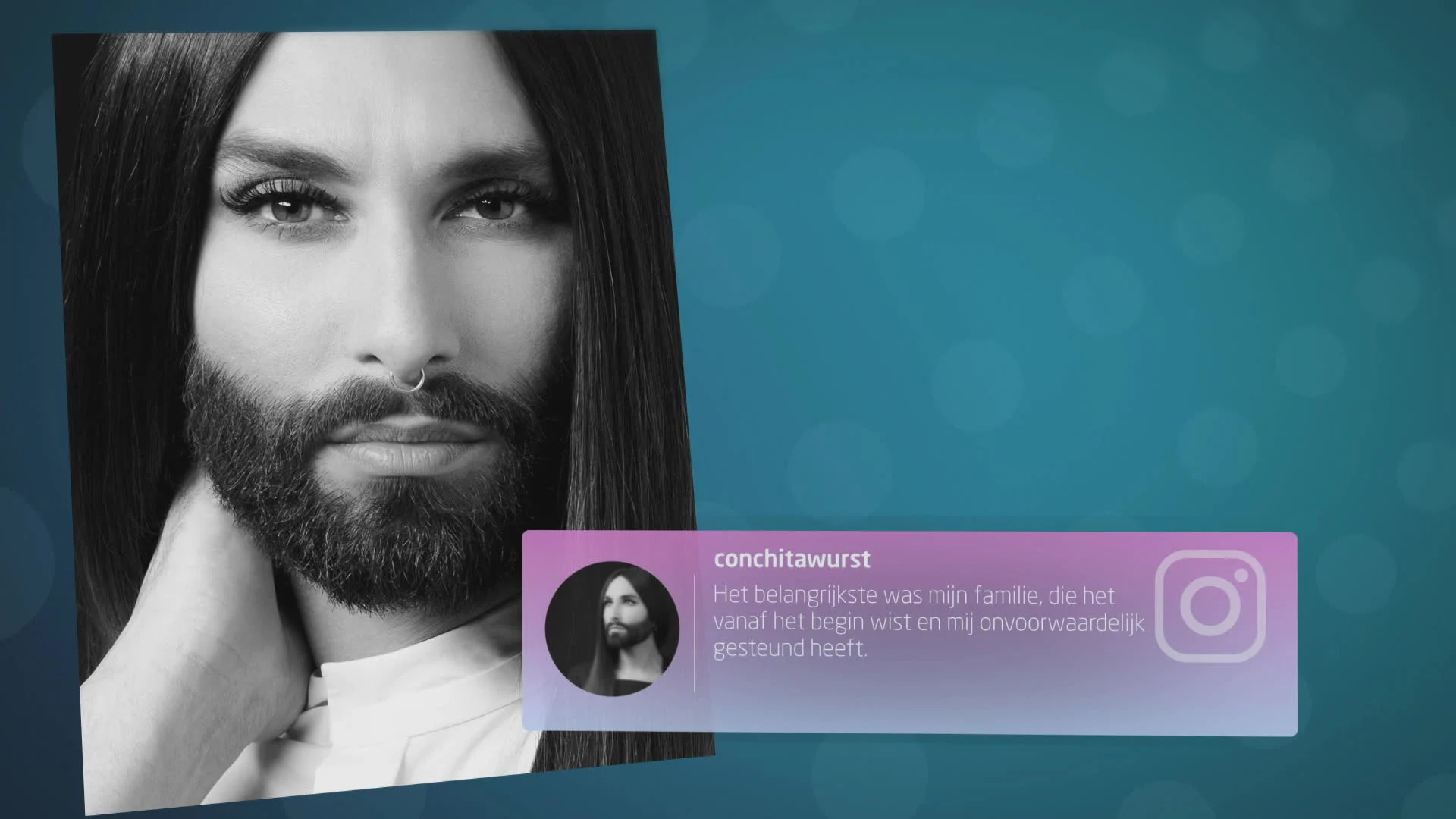 Eurovisiewinnares Conchita Wurst heeft hiv