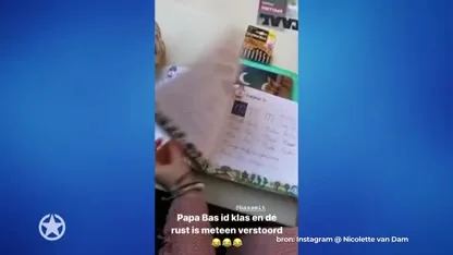 Bas Smit zet klas van dochter op stelten