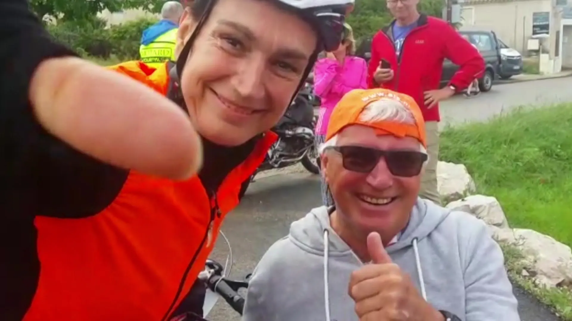 Monic en Loek trotseren noodweer voor ALS