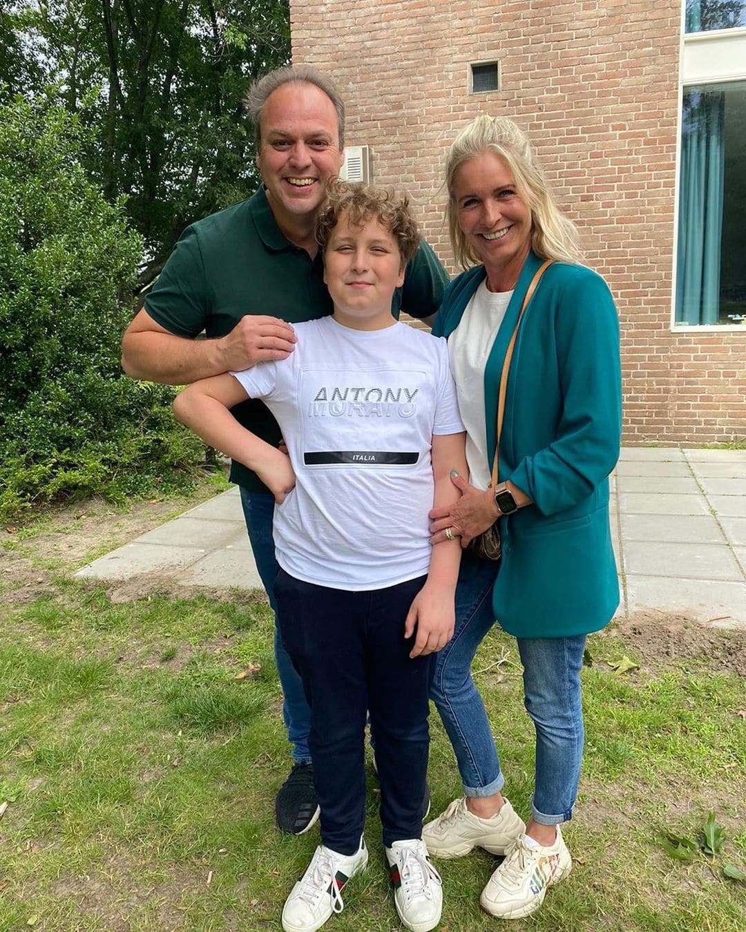 Frans en Mariska Bauer delen prachtig moment met zoon