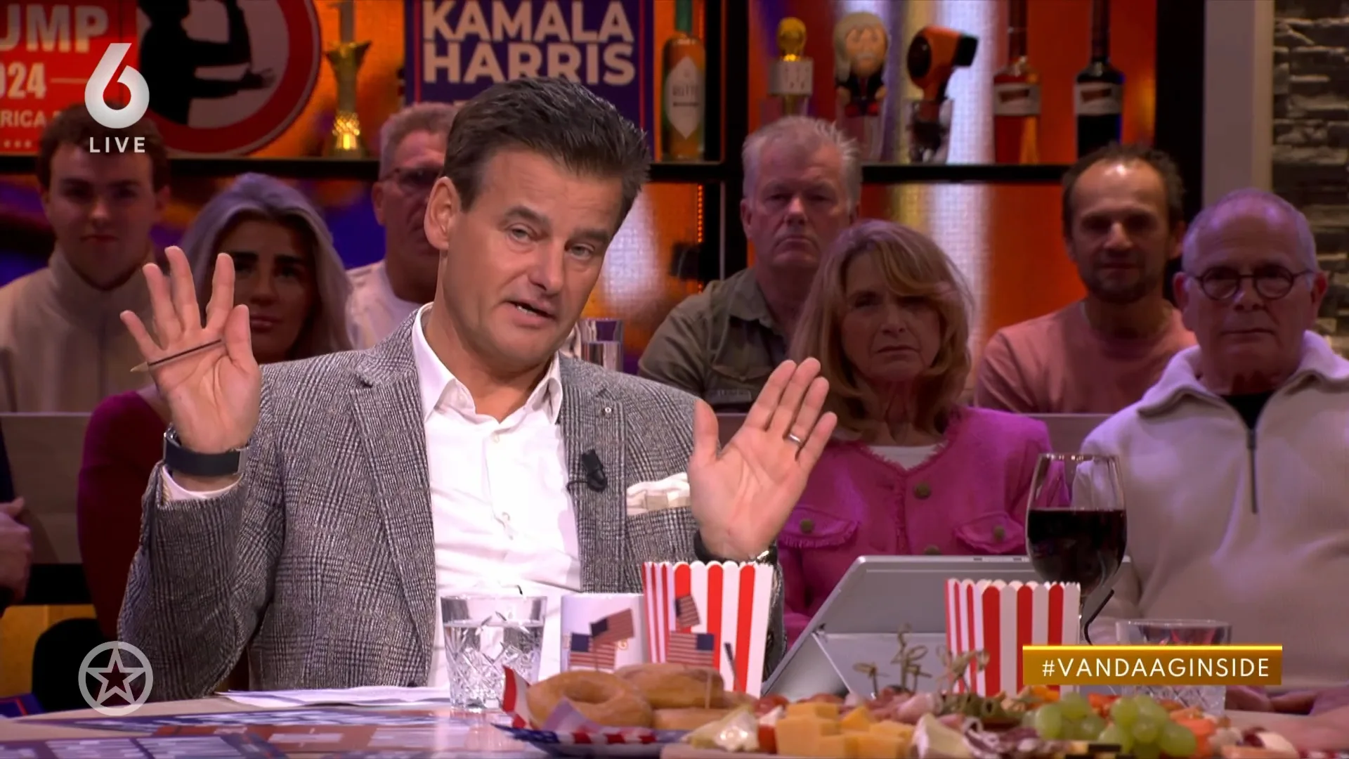 'Vandaag Inside-gast loopt woest weg'