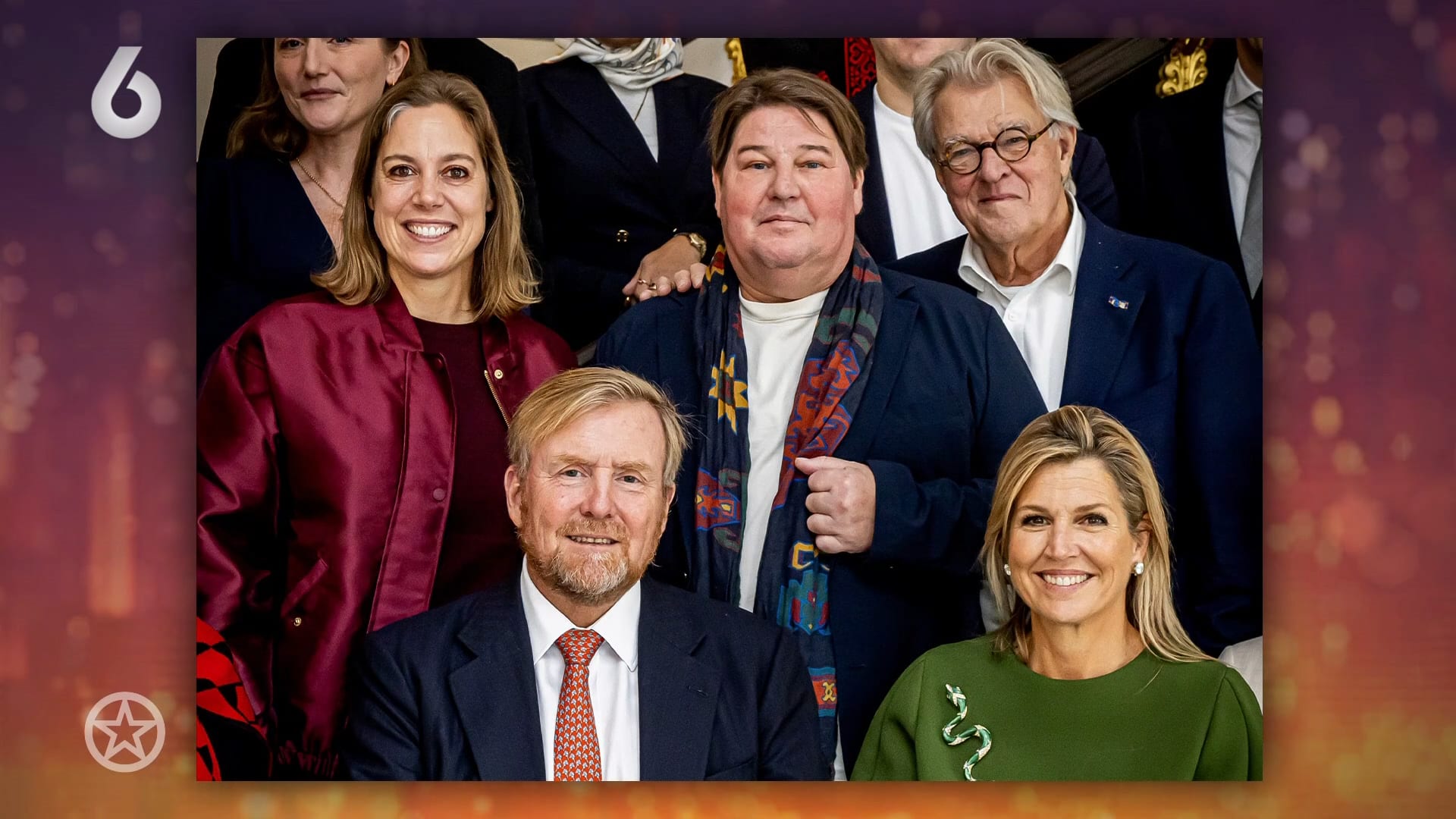 Martijn Krabbé was bij de uitblinkerslunch van het Koninklijk Huis