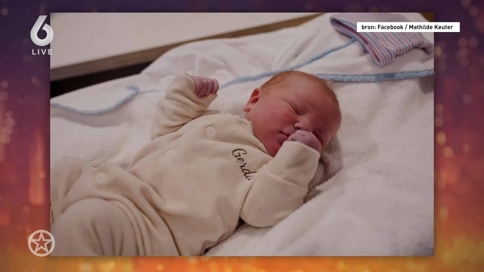 Urk!-ster Mathilde moeder geworden van dochtertje