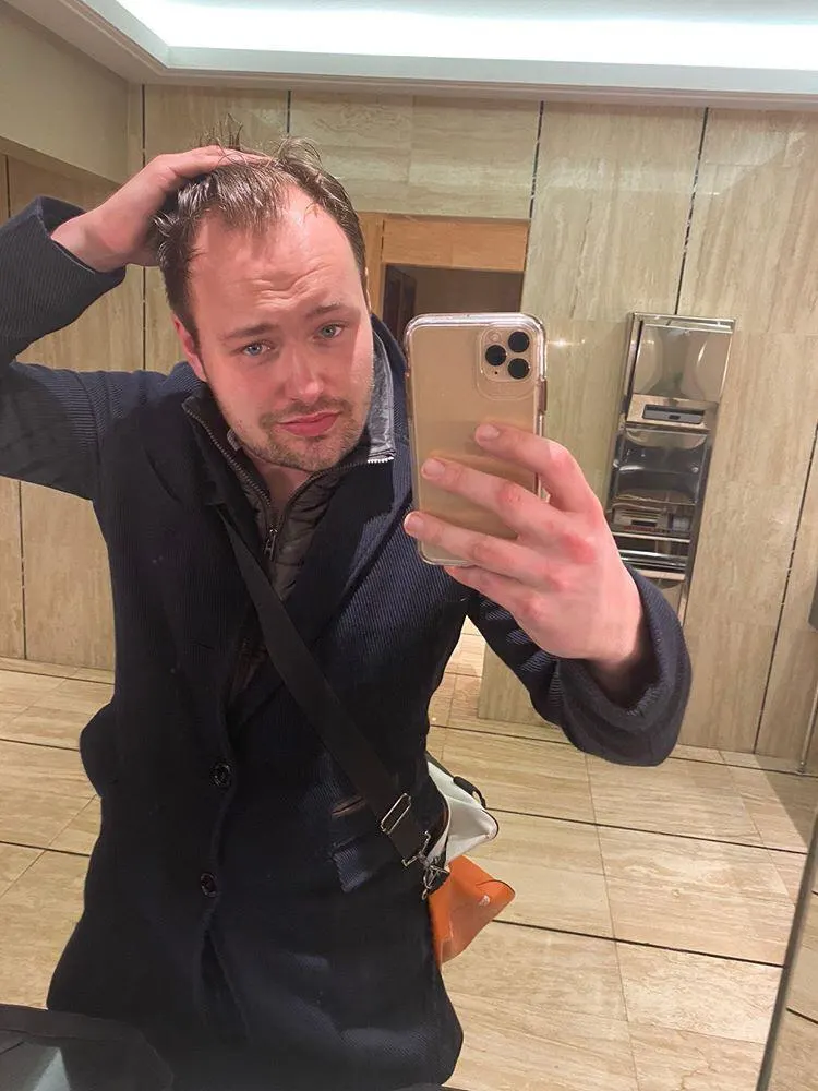 Oud-Utopiaan Gerrit onder het mes