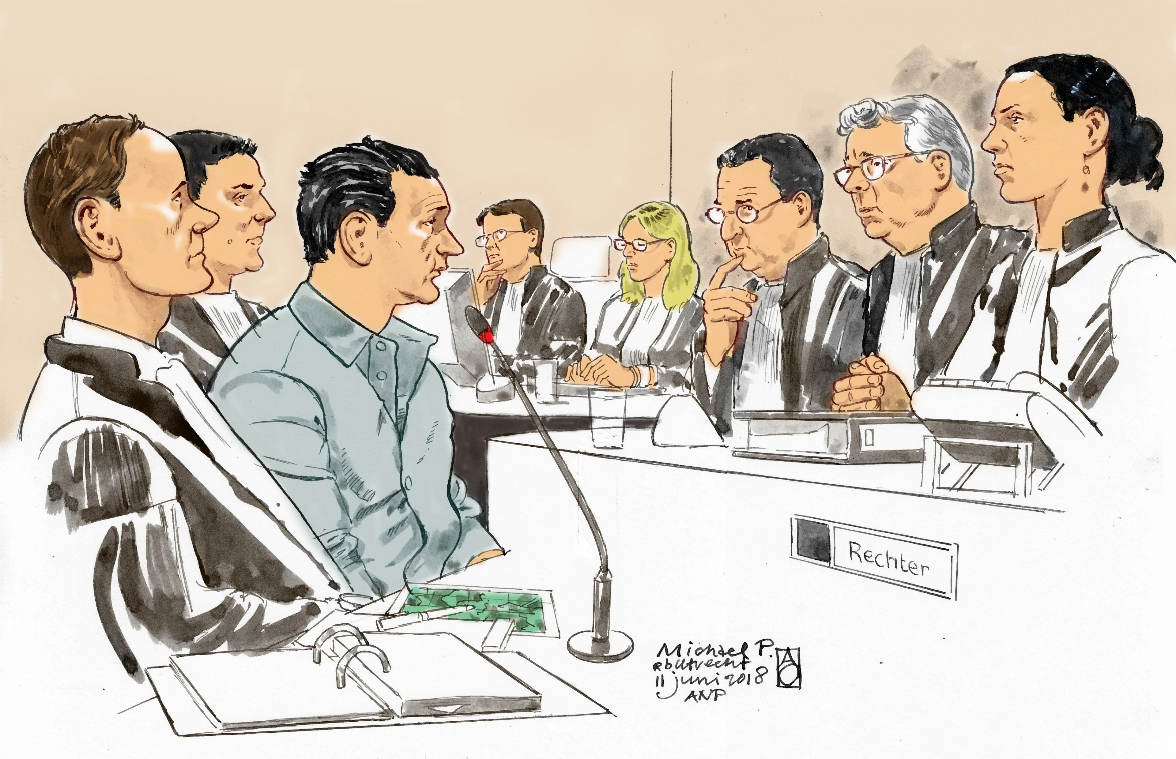 Strafvermindering Michael P. is 'klap' voor familie Faber