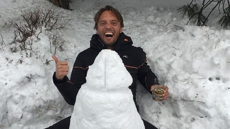 ZIEN: BN'ers grappen over en genieten van sneeuwbui 