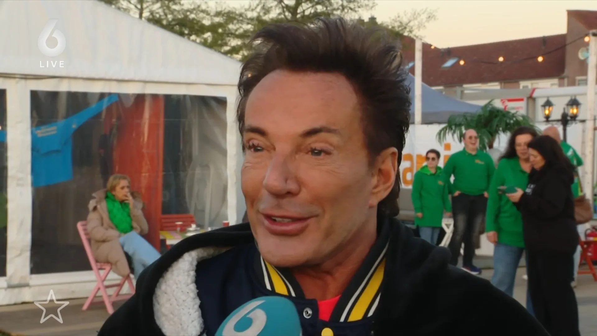 Gerard Joling staat weer voor de camera na bierincident