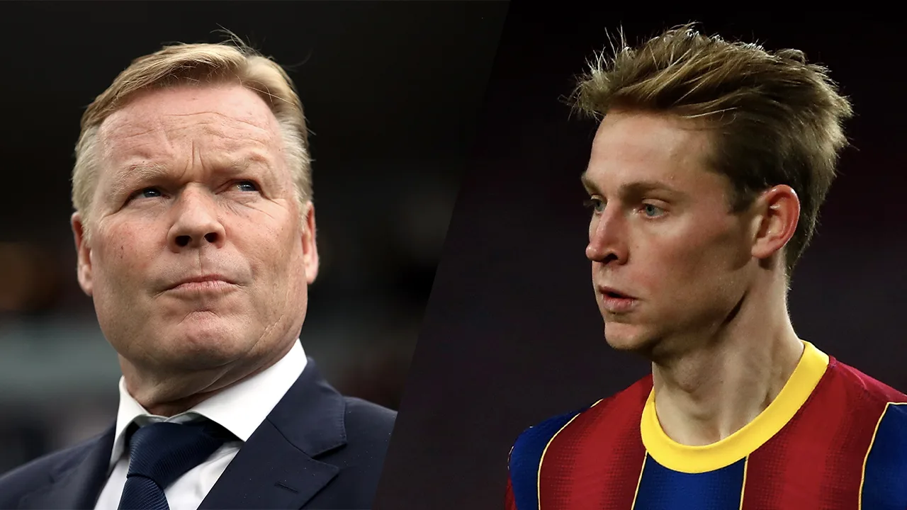 Frenkie moet wennen aan band met Koeman: 'Wat zullen spelers daar van vinden?'