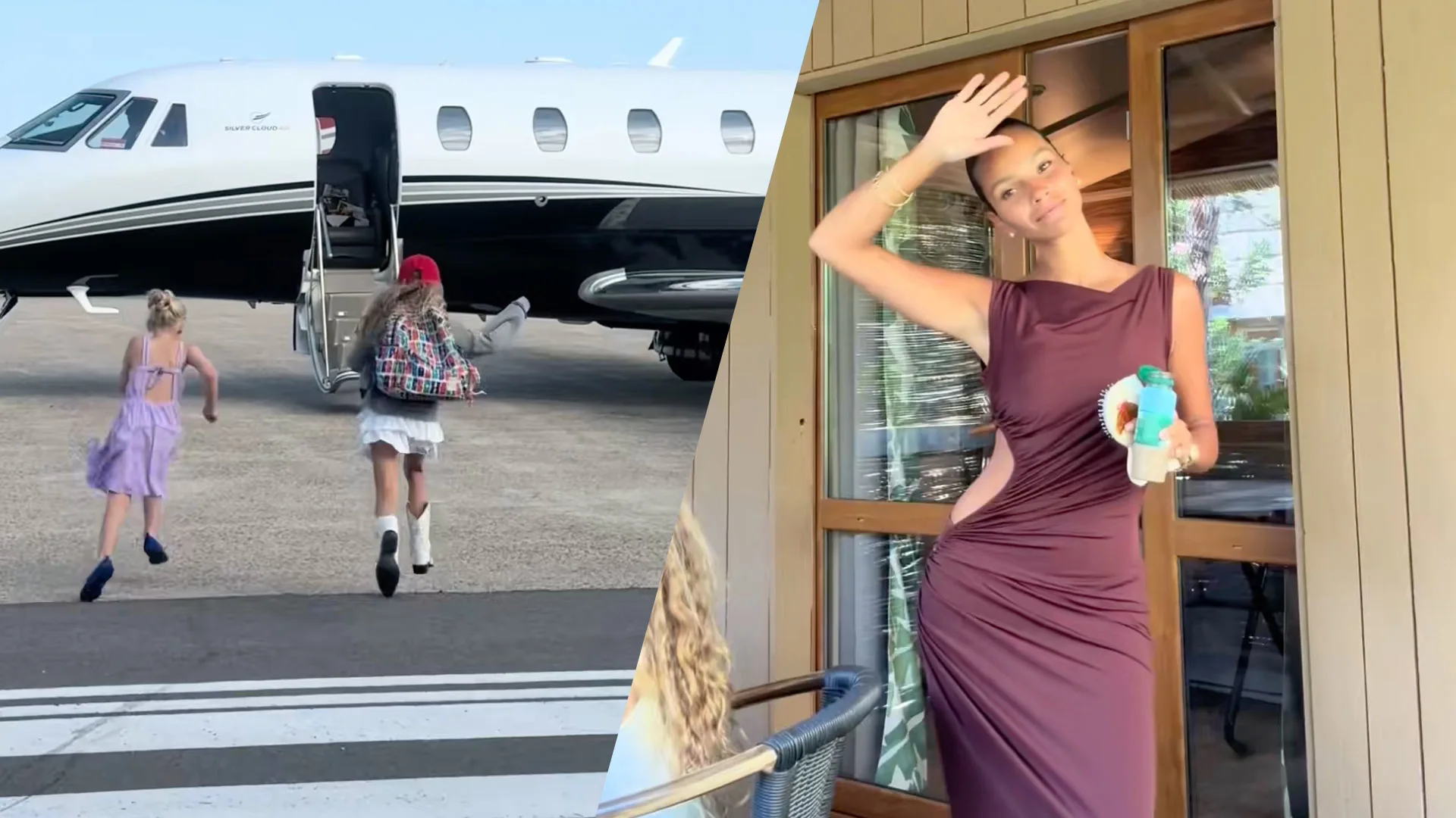 Monica Geuze vliegt met privéjet naar Saint-Tropez, maar slaapt op camping in stacaravan