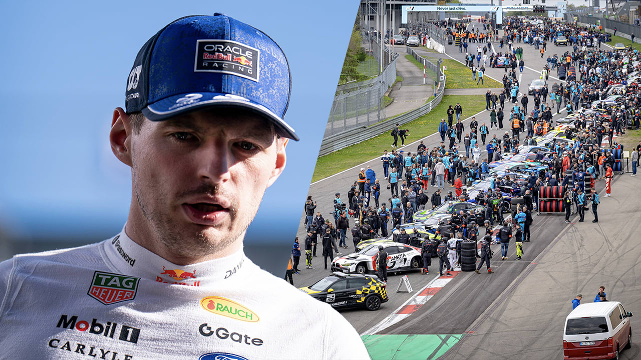 Max Verstappen reageert op overlijden coureur (66) na zware crash op Nordschleife