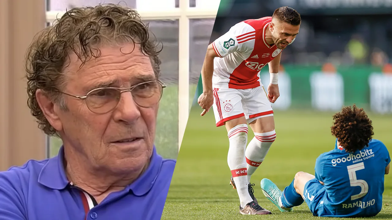 Van Hanegem zag slechts twee Ajacieden met normaal gedrag tijdens bekerfinale: 'Echt schandalig'