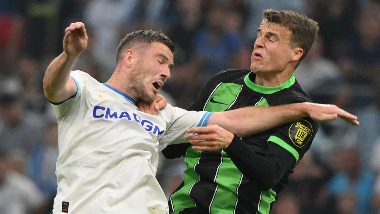 SAMENVATTING: Olympique Marseille - Brighton & Hove Albion (Groepsfase Europa League)