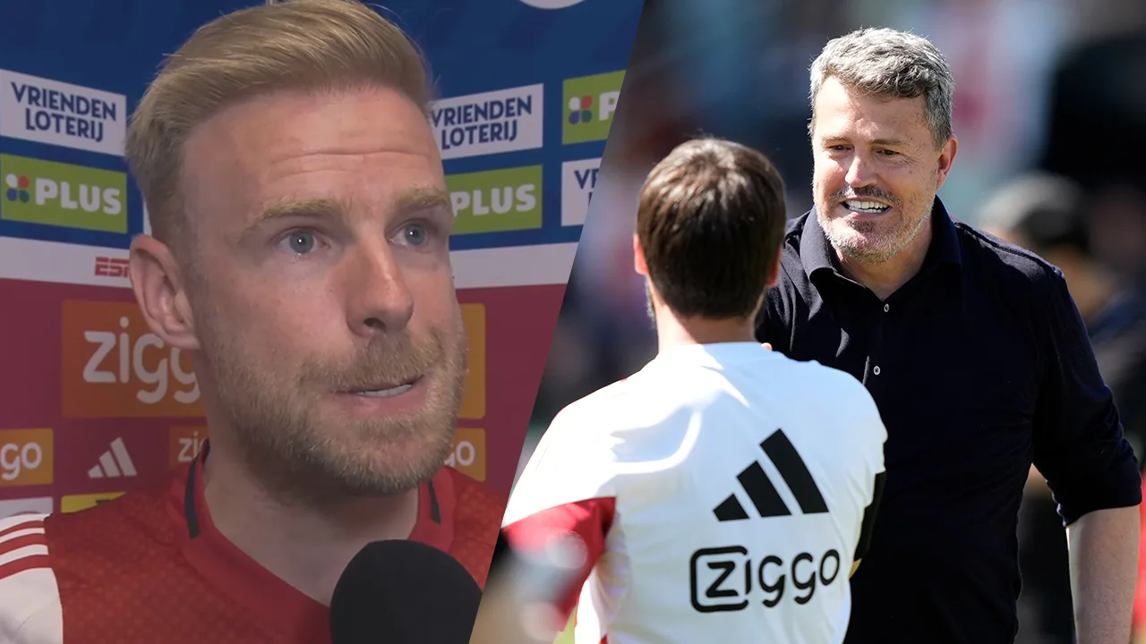 Tranen bij Davy Klaassen en Óscar García na behalen van tweede voorronde Conference League met Ajax