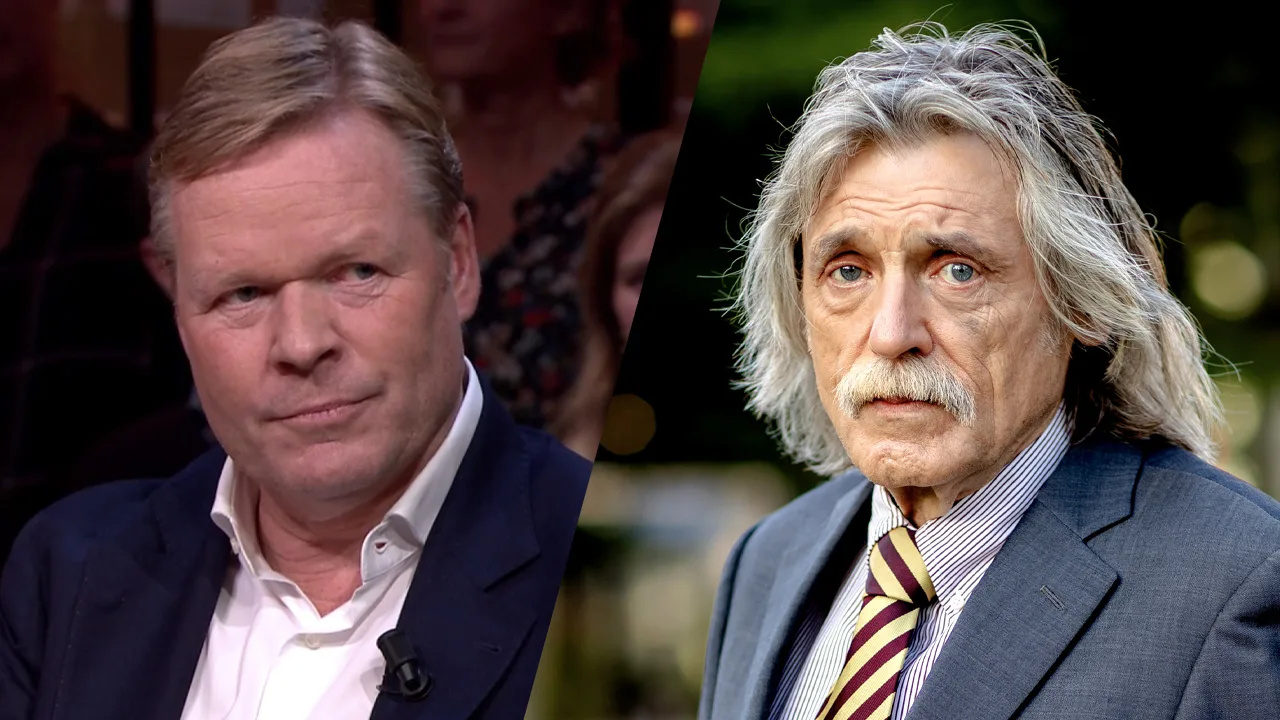 Koeman reageert op kritiek Johan, Valentijn en Van Hanegem: 'Van die drie maar één voetballer geweest'