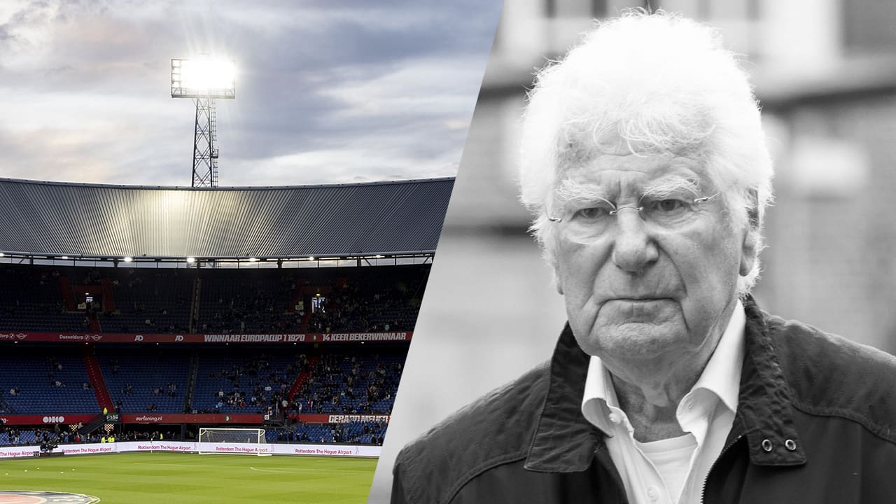 Oproep tot eerbetoon voor overleden Gerard Cox tijdens komende wedstrijd van Feyenoord