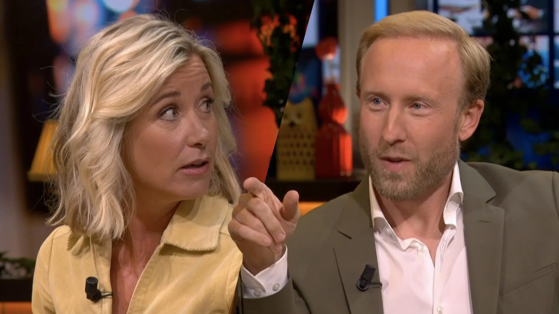 Carrie ten Napel stevig aan de tand gevoeld door Raymond Mens: 'Hou op, schei uit!'