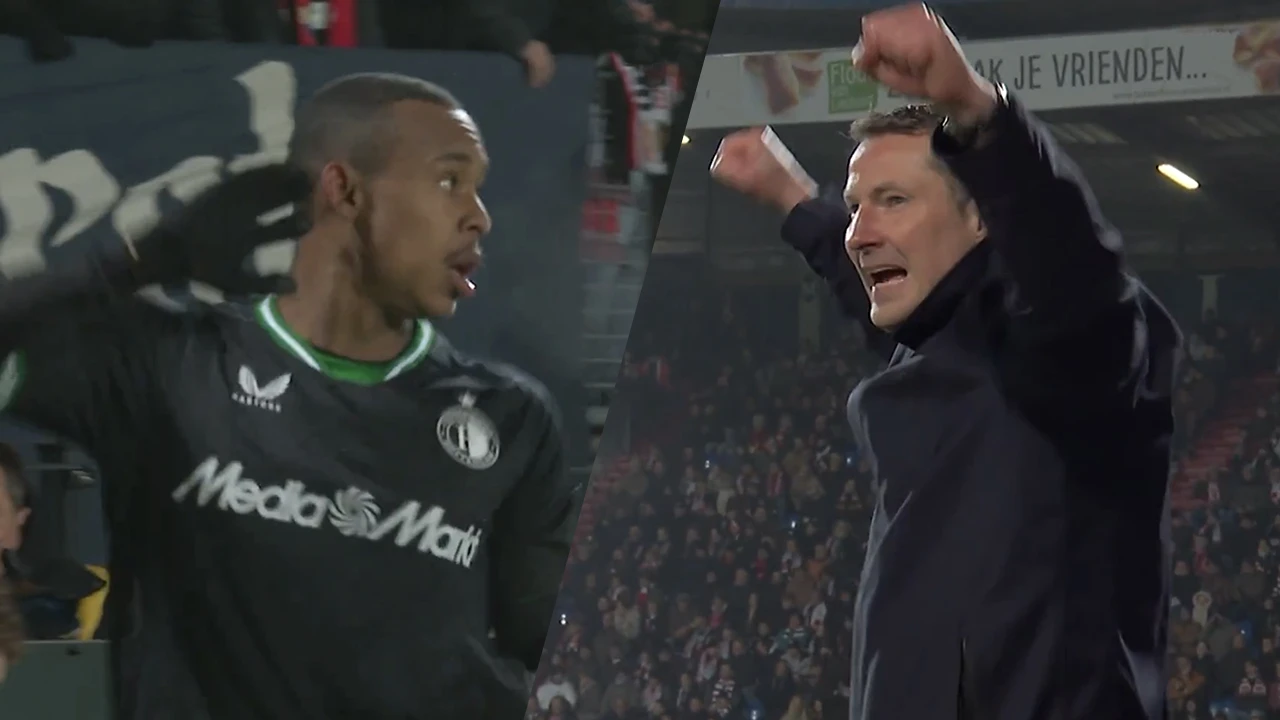 Videogoal: Paixão zet Feyenoord op voorsprong bij Willem II
