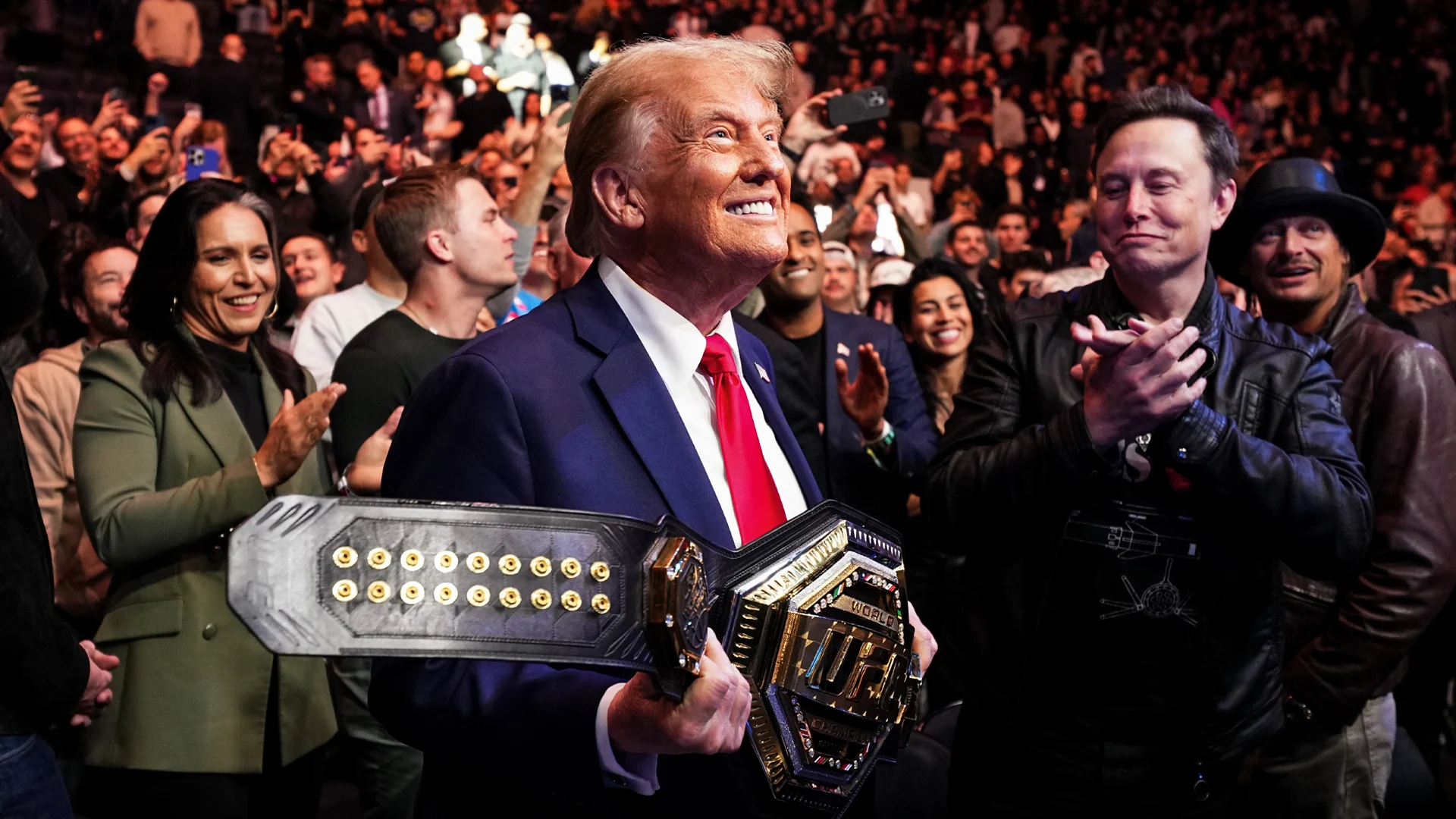  Wens van Donald Trump gaat in vervulling: volgend jaar UFC-gevecht in Het Witte Huis