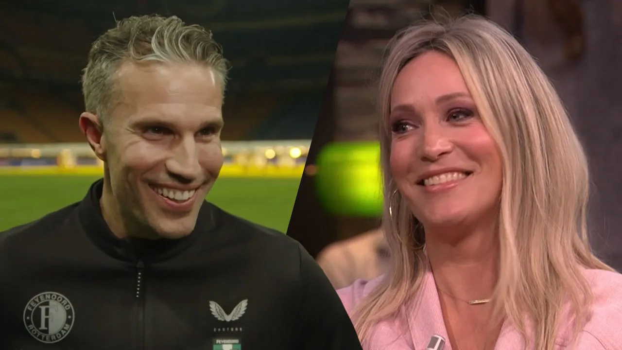 Hélène dolt met Robin van Persie: 'Heb je je schoenen meegenomen?'