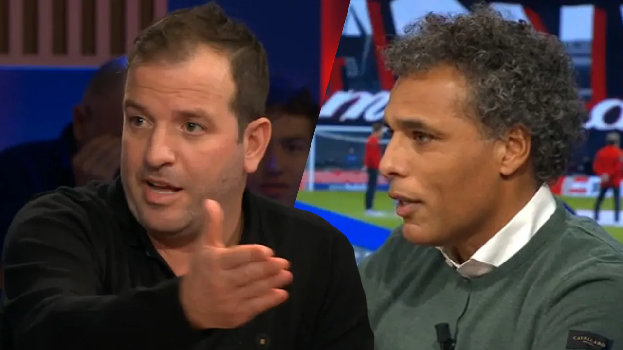 Opnieuw een verhitte discussie bij Studio Voetbal: 'Jij hebt iets tegen Steijn'