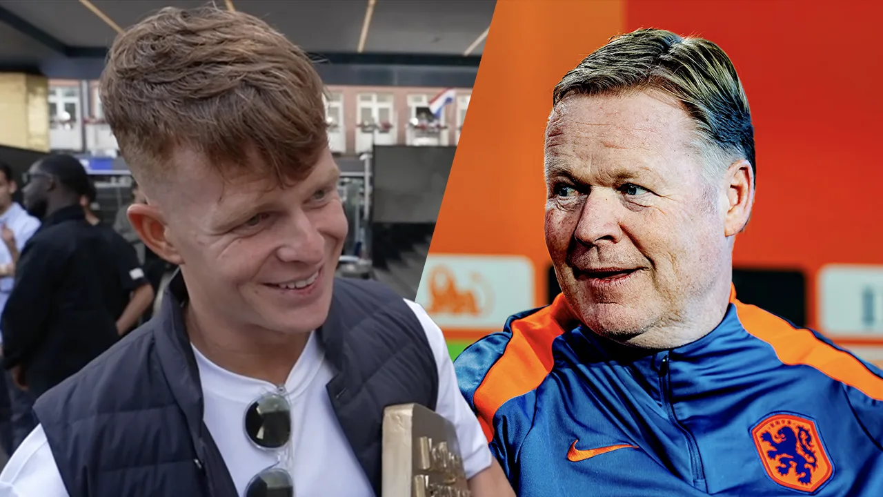 Video: tranen bij bondscoach Ronald Koeman om promotie van zijn zoon met Telstar