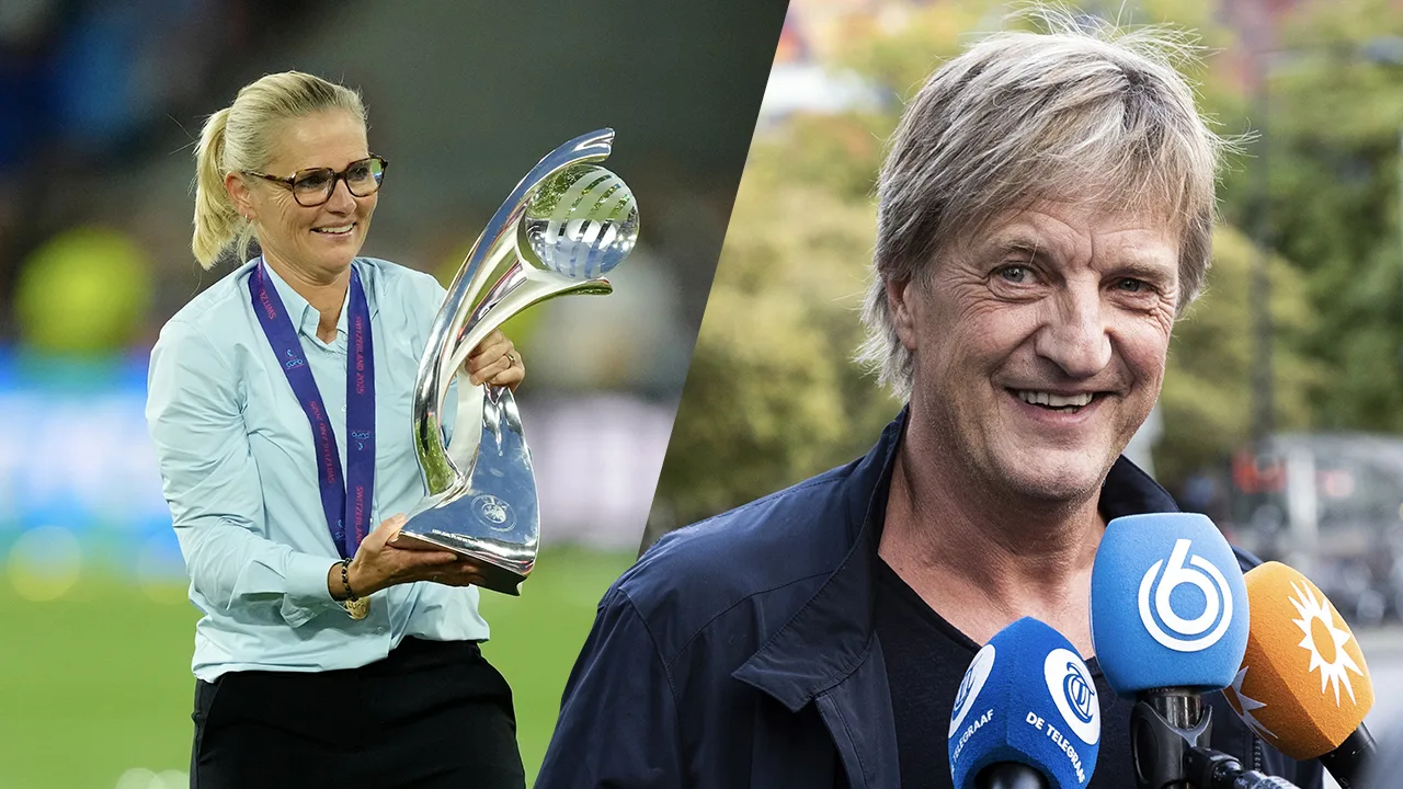 Wim Kieft is fan van succescoach Sarina Wiegman: 'Dat vind ik zo'n leuke vrouw!'