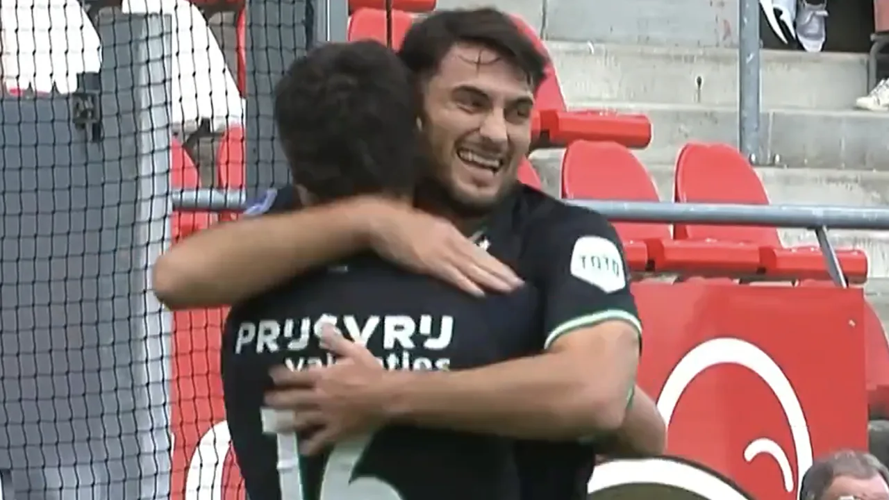 Videogoal: Basisdebutant Carranza zet Feyenoord op voorsprong bij FC Utrecht