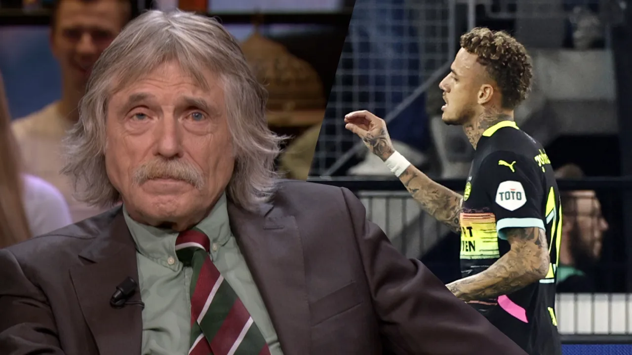 Johan over Noa Lang: 'Zou die jongen ook een keer kunnen scoren zonder een toneelstukje?'