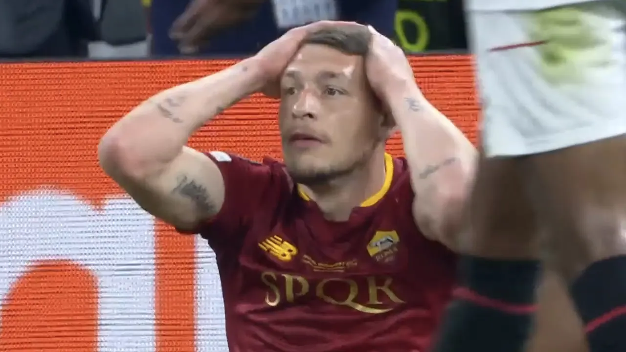 KANS: Belotti mist grote kans na slimme vrije trap AS Roma