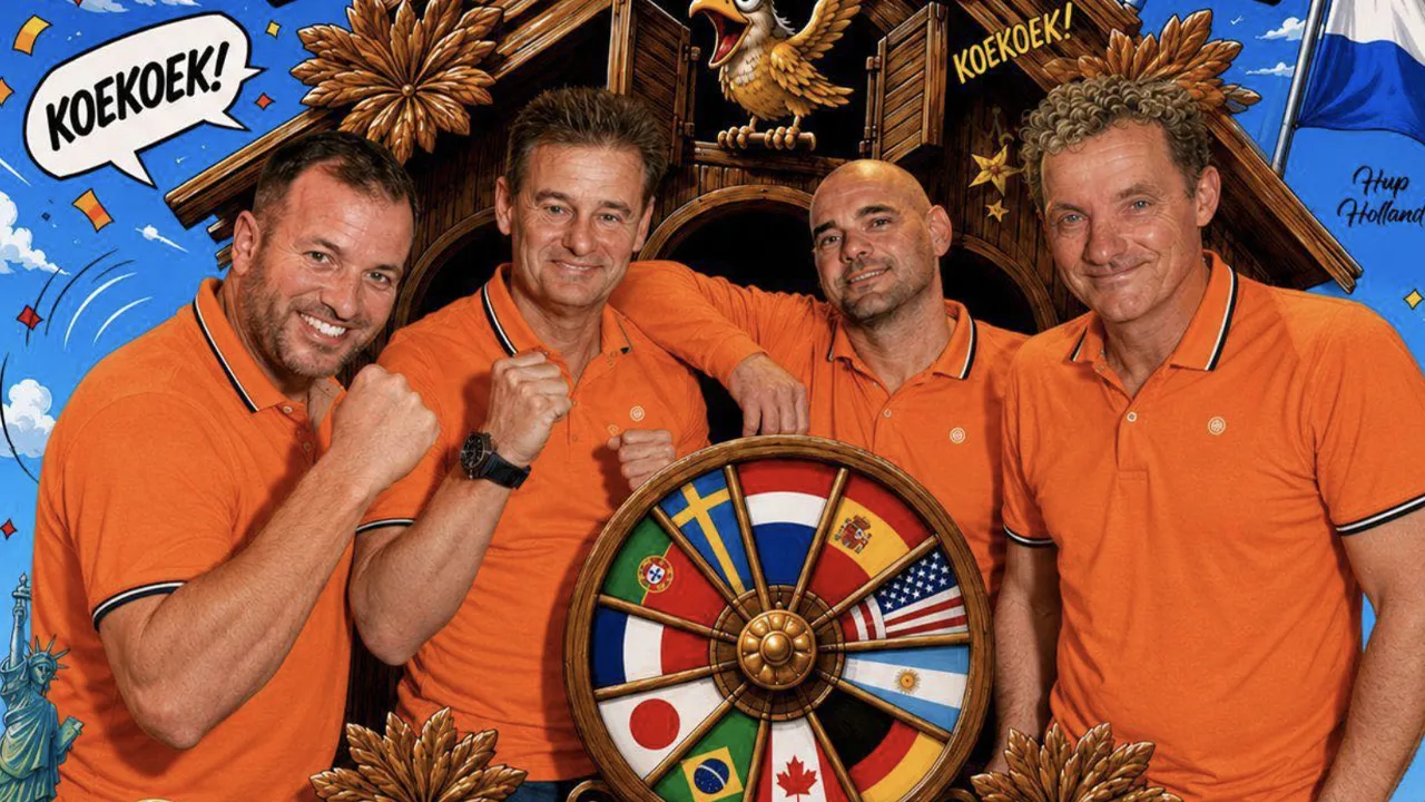 Wilfred Genee en John de Bever maken WK-versie van 'Koekoek' met Van der Vaart en Sneijder!