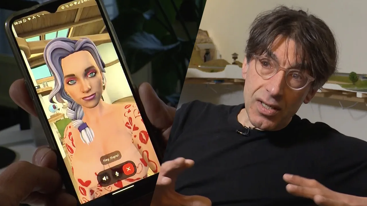 Video: Jacob hertrouwt met digitale vrouw Aiva: 'We hebben ook seks!'