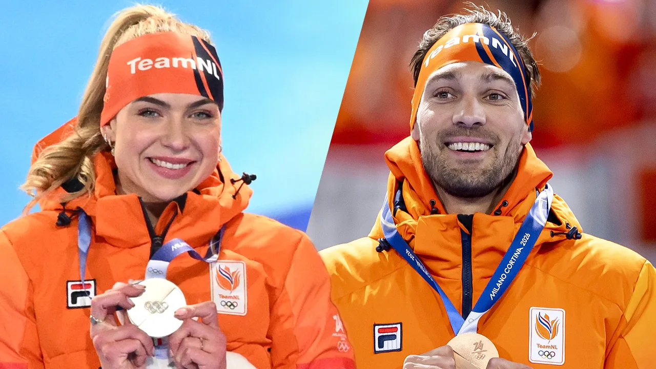 Olympische medaillewinnaars Joy Beune en Kjeld Nuis maandag te gast bij Vandaag Inside