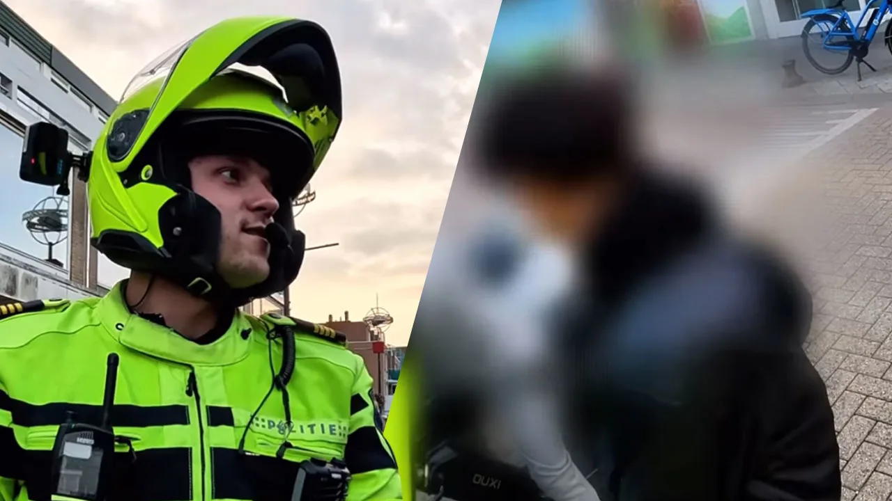 Agent gaat viral na woordenwisseling met jongen op fatbike: 'Met je bijdehante muil!'