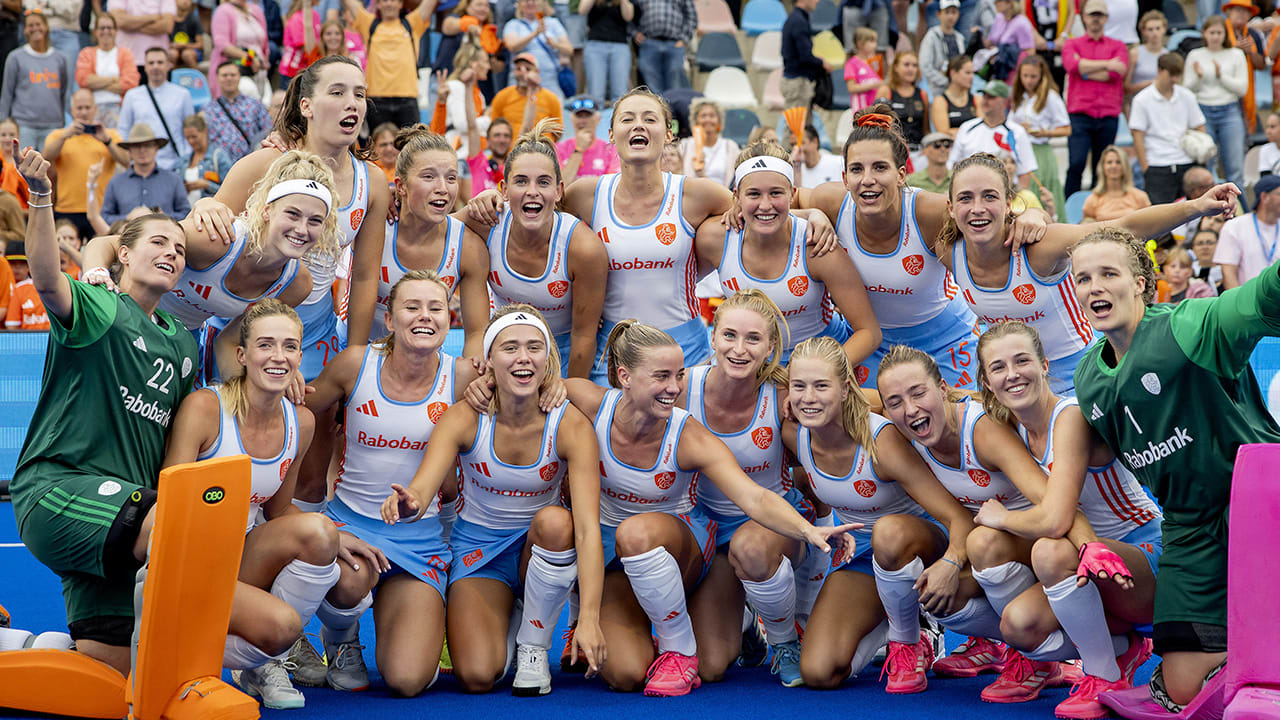 Nederlandse hockeysters voor de vijfde keer op rij Europees kampioen 