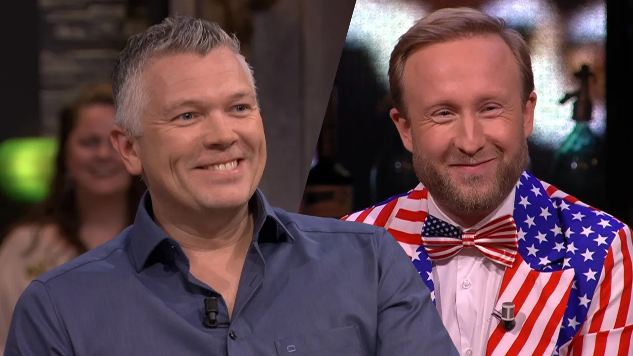 Wouter de Winther en Raymond Mens dinsdagavond te gast bij Vandaag Inside