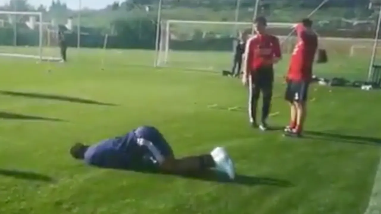 Tapia op gevoelige plek geraakt tijdens training