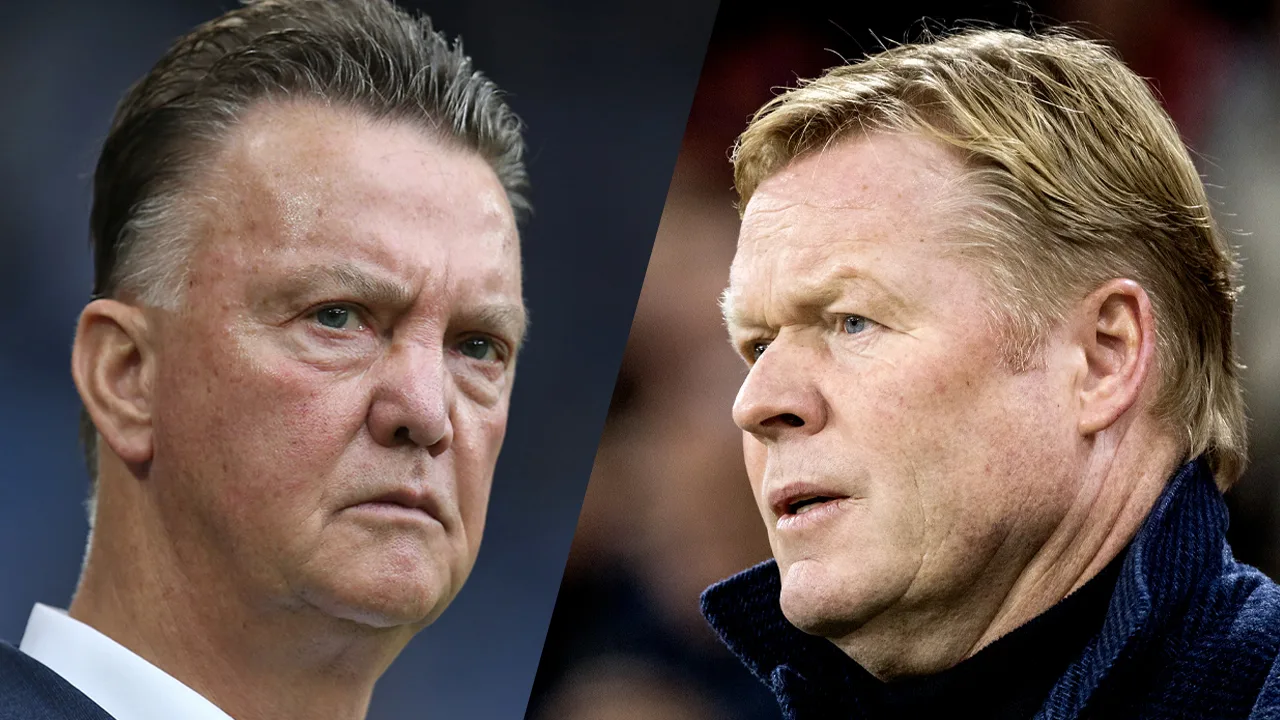 Koeman overtrad regels tijdens schorsing volgens Van Gaal: 'En dat mag ook niet'