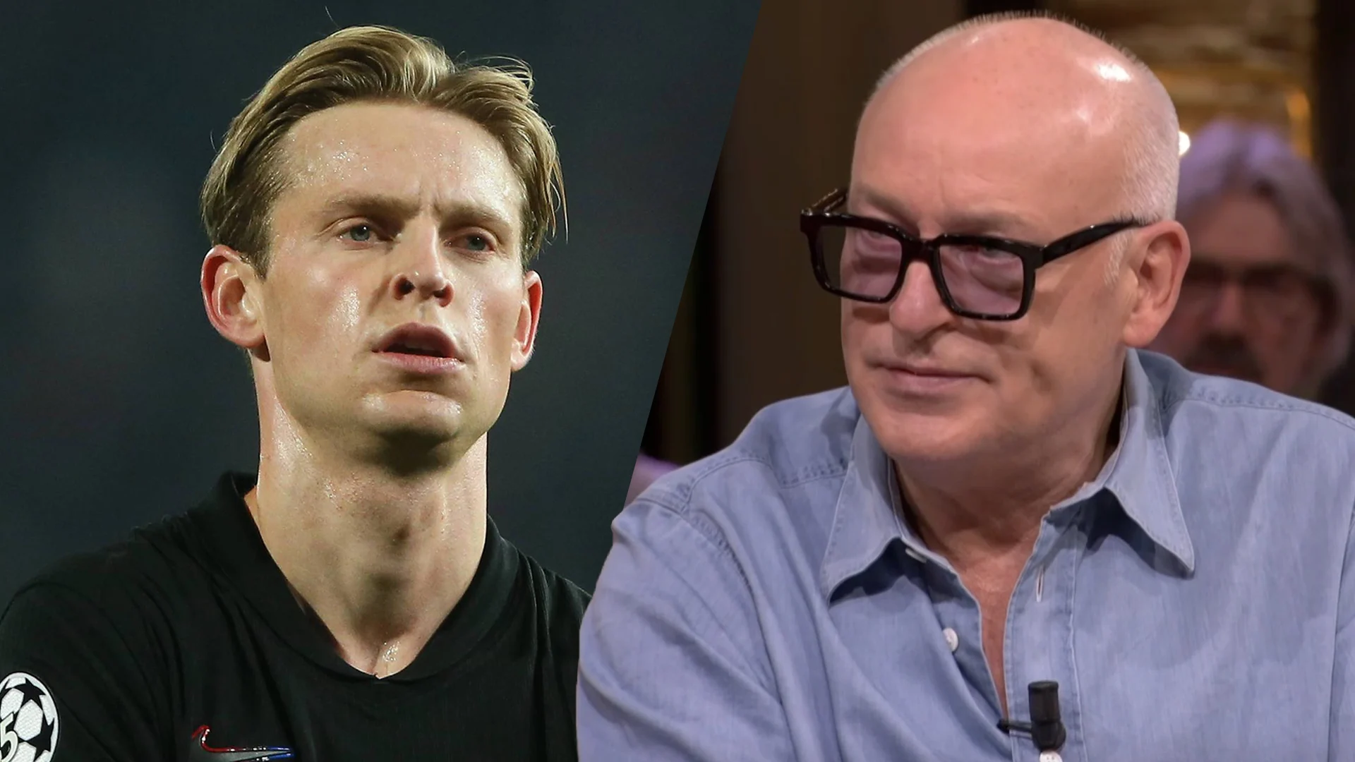 'Ik denk dat Frenkie het niet op kan brengen om het allerhoogste niveau wekelijks aan te tikken'
