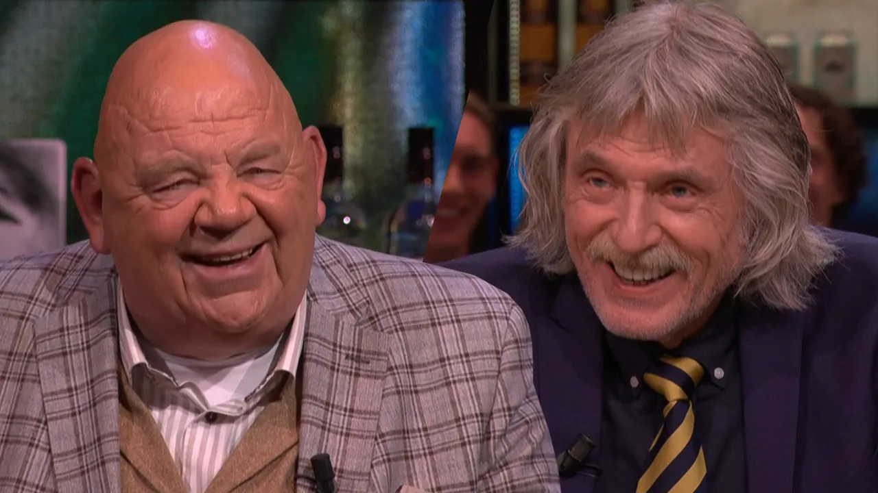 Johan moet zelf het hardst lachen om grap over Pieter Cobelens: ‘Ik ben af en toe meesterlijk’