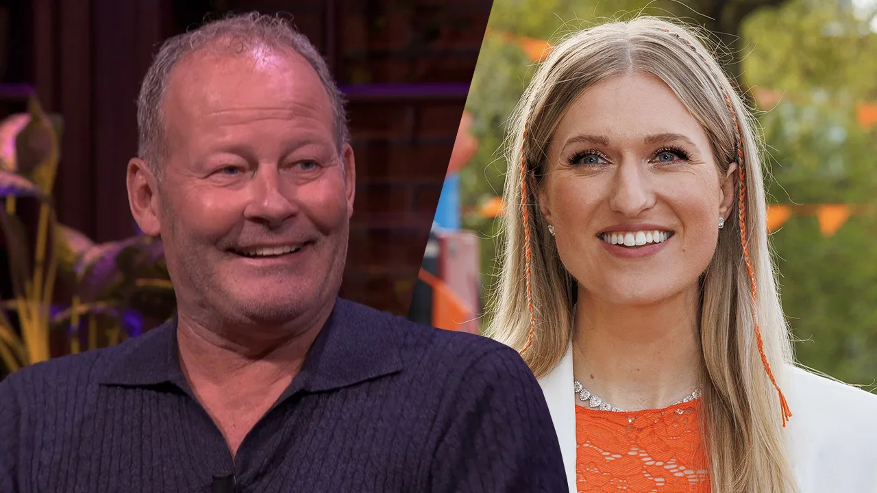 Danny Blind en Britt Dekker donderdag te gast bij Het Oranje Café