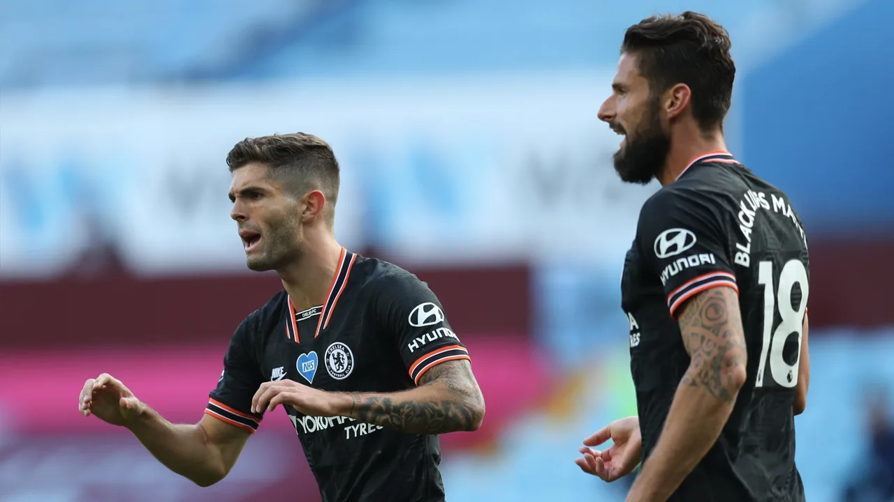 Winnend Chelsea breekt na uur verzet van Aston Villa