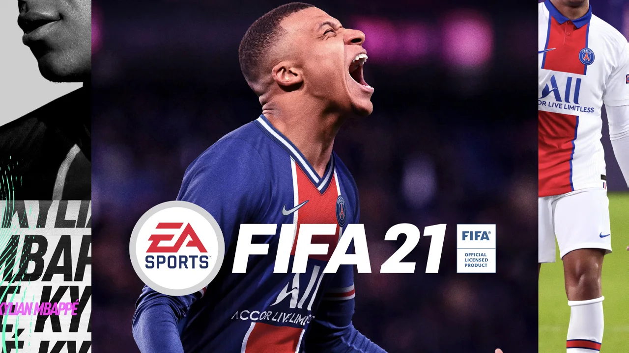 Kylian Mbappé schittert op cover FIFA 21