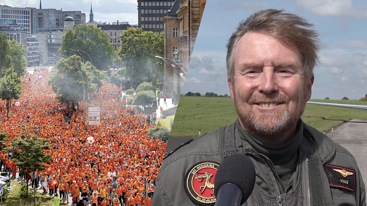 Video: Koning Willem Alexander richt zich tot Oranje-fans: 'Daar kan je echt trots op zijn!'