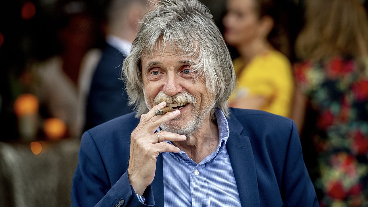 'Johan heeft hele mooie woorden over mij gesproken en daar ben ik hem dankbaar voor'